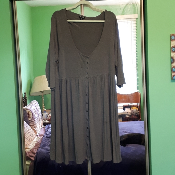 Torrid Grey Dress - Picture 1 of 4